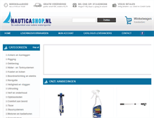 Tablet Screenshot of nauticashop.nl